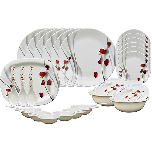 White Ceramic Crockery Set